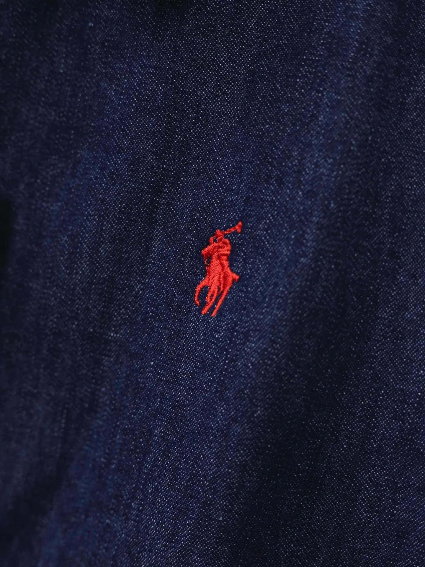 Denim blue details real shot # P320